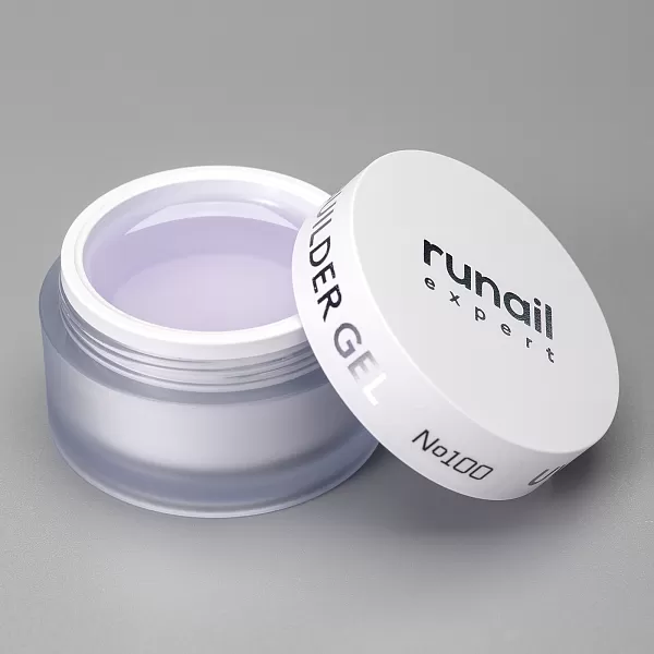 Runail Expert, Гель моделирующий UV BUILDER GEL №100, 15г банка